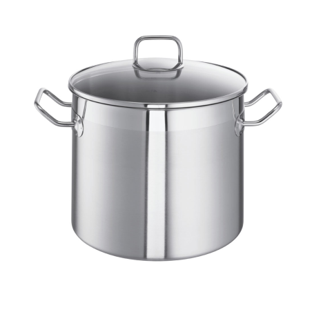 SCHULTE-UFER ProfessPlus i XXL-Topf Edelstahl, Durchmesser: 24 cm