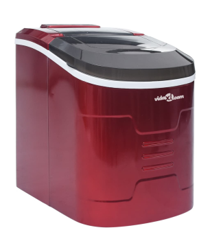 VIDAXL 51100 Eiswürfelmaschine (112 Watt, Rot)