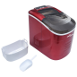 VIDAXL 51100 Eiswürfelmaschine (112 Watt, Rot) VIDAXL 51100 Eiswürfelmaschine (112 Watt, Rot)