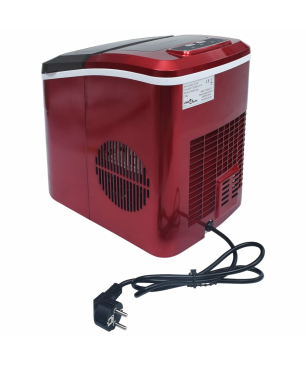 VIDAXL 51100 Eiswürfelmaschine (112 Watt, Rot)