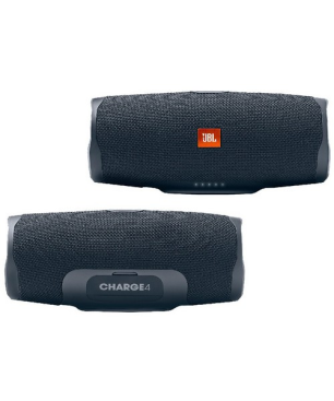 JBL Charge 4 Bluetooth Lautsprecher, Schwarz, Wasserfest