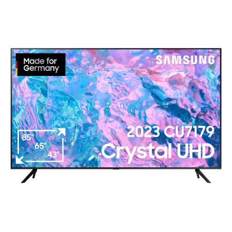SAMSUNG GU75CU7179 LED TV (Flat, 75 Zoll / 189 cm, UHD 4K, SMART TV, Tizen)