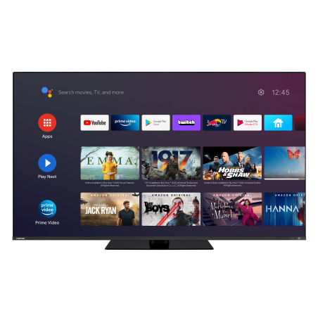 TOSHIBA 55QA7D63DG QLED TV (Flat, 55 Zoll / 139 cm, UHD 4K)