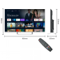 SMART TECH 43 Zoll QLED Smart TV 43QA20V3 LED TV (Flat, 43 Zoll / 109 cm, UHD 4K, SMART TV, android 11.0)