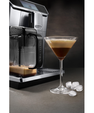 DELONGHI PrimaDonna Elite Experience ECAM656.85.MS Kaffeevollautomat Silber/Schwarz