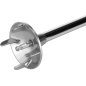 ESGE-ZAUBERSTAB 90890 G 350 GASTRO MAX Stabmixer Weiß/Grau (350 Watt)