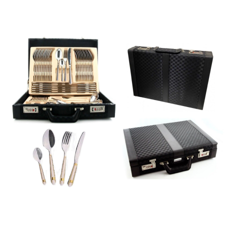 CHEFFINGER 72-Teilig Besteckset