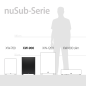 NUBERT nuSub XW-900 Subwoofer, Weiß NUBERT nuSub XW-900 Subwoofer, Weiß