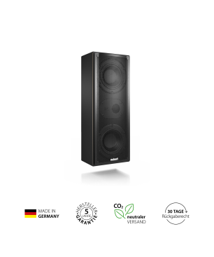 NUBERT nuLine WS-14 Wandlautsprecher Wandlautsprecher, Schwarz