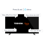 TOSHIBA 50QF5D63DA Fire TV (Flat, 50 Zoll / 126 cm, UHD 4K)