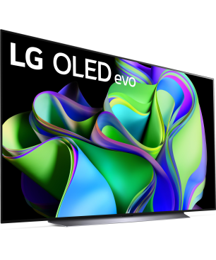 LG OLED83C37LA OLED evo TV (Flat, 83 Zoll / 210 cm, UHD 4K, SMART TV, webOS 23 mit LG ThinQ)