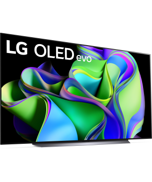 LG OLED83C37LA OLED evo TV (Flat, 83 Zoll / 210 cm, UHD 4K, SMART TV, webOS 23 mit LG ThinQ)