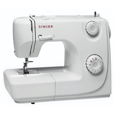SINGER 8280 WEISS Freiarm-Nähmaschine (70 Watt, 4-stufig)