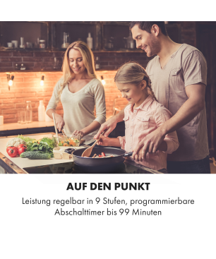 KLARSTEIN Delicatessa 90 Flex Einbaukochfeld (Kochfelder: 5) Schwarz