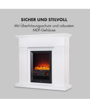 KLARSTEIN Chamonix Elektrischer Kamin (2000 Watt)