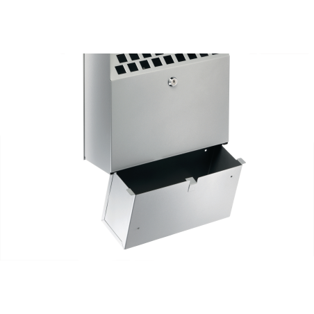 DURABLE Metall 4 Wandascher Silber