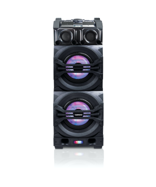 LENCO PMX-350 Leistungsstarker Party-Lautsprecher mit DJ- und Mixfunktion - 320 Watt RMS - Bluetooth® - Integrierter Akku - Pa