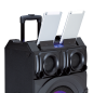 LENCO PMX-350 Leistungsstarker Party-Lautsprecher mit DJ- und Mixfunktion - 320 Watt RMS - Bluetooth® - Integrierter Akku - Pa LENCO PMX-350 Leistungsstarker Party-Lautsprecher mit DJ- und Mixfunktion - 320 Watt RMS - Bluetooth® - Integrierter Akku - Pa