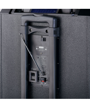LENCO PMX-350 Leistungsstarker Party-Lautsprecher mit DJ- und Mixfunktion - 320 Watt RMS - Bluetooth® - Integrierter Akku - Pa