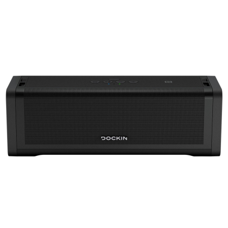 DOCKIN 15436 DOCKIN D FINE+ 2 High-End-Bluetooth-Lautsprecher, Schwarz, Wasserfest