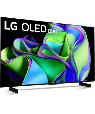 LG OLED42C37LA OLED evo TV (Flat, 42 Zoll / 106 cm, UHD 4K, SMART TV, webOS 23 mit LG ThinQ)