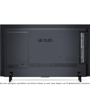 LG OLED42C37LA OLED evo TV (Flat, 42 Zoll / 106 cm, UHD 4K, SMART TV, webOS 23 mit LG ThinQ)