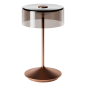 SIGOR Akku-Glasleuchte NUMOTION Tischlampe warmweiss bronzefarben SIGOR Akku-Glasleuchte NUMOTION Tischlampe warmweiss bronzefarben