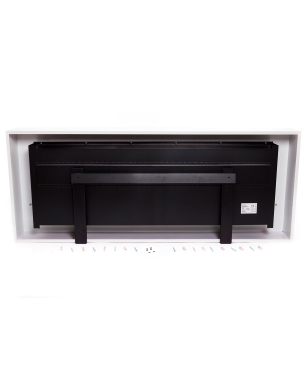 PURLINE Bioethanol-Wandkamin extra Grosses Design wandmontierter Biokamin (6000 Watt)