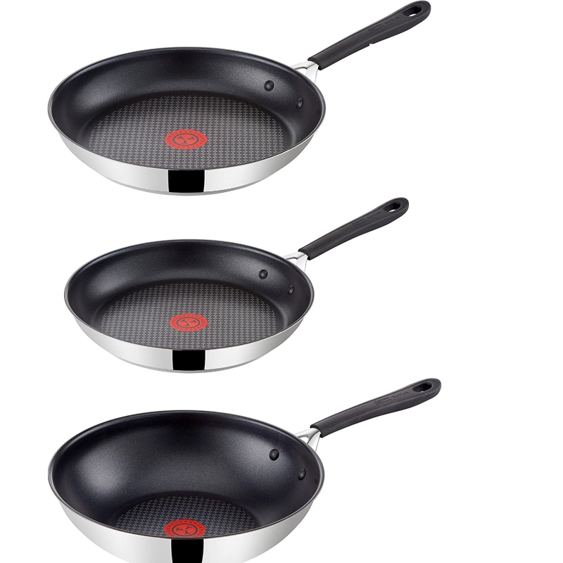 TEFAL E85711 Pfannenset (Aluminium, Beschichtung: Titanium)