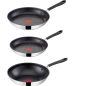 TEFAL E85711 Pfannenset (Aluminium, Beschichtung: Titanium)