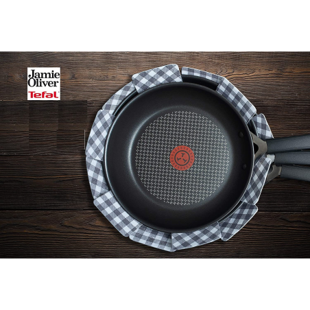 TEFAL E85711 Pfannenset (Aluminium, Beschichtung: Titanium)