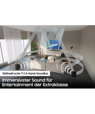 SAMSUNG HW-Q995B/ZG, Soundbar, Schwarz