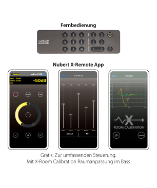 NUBERT nuPro XS-4000 RC Bluetoothlautsprecher, Weiß