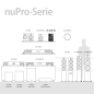 NUBERT nuPro XS-4000 RC Bluetoothlautsprecher, Weiß NUBERT nuPro XS-4000 RC Bluetoothlautsprecher, Weiß