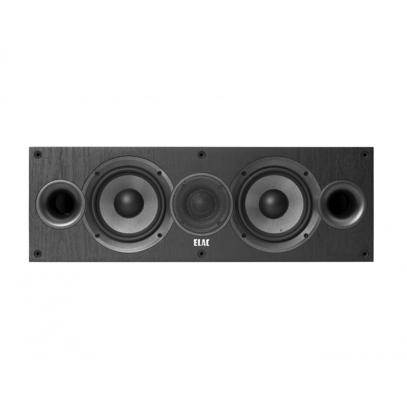 ELAC DEBUT C5.2 SCHWARZ DEKOR Centerlautsprecher, Schwarz ELAC DEBUT C5.2 SCHWARZ DEKOR Centerlautsprecher, Schwarz