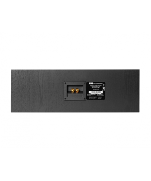 ELAC DEBUT C5.2 SCHWARZ DEKOR Centerlautsprecher, Schwarz