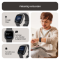 FITBIT Sense 2 Smartwatch Aluminium Elastomer, S/L, Shadow Grey/Graphite FITBIT Sense 2 Smartwatch Aluminium Elastomer, S/L, Shadow Grey/Graphite
