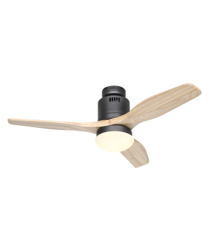 CASAFAN Aerodynamix Eco Deckenventilator Holzfarben (11 Watt)