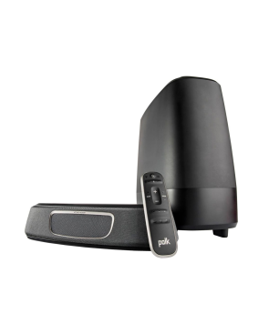 POLK AM9115-A MAGNIFI MINI SOUND BAR + SUBWOOFER, Heimkino-System, Schwarz