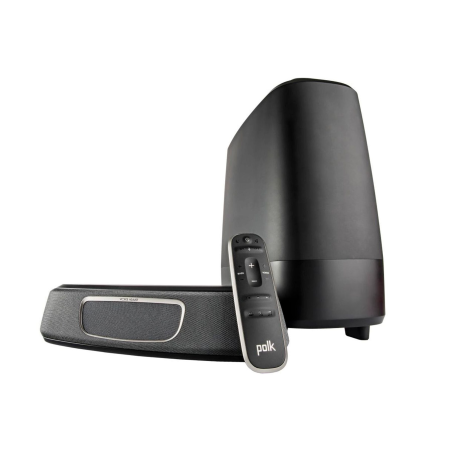 POLK AM9115-A MAGNIFI MINI SOUND BAR + SUBWOOFER, Heimkino-System, Schwarz