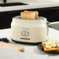 WESTINGHOUSE WES09 Wasserkocher Toaster Mixer Set cremeweiß (815 Watt, Schlitze: 2)
