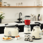 WESTINGHOUSE WES09 Wasserkocher Toaster Mixer Set cremeweiß (815 Watt, Schlitze: 2)