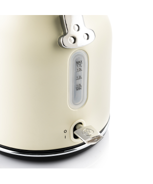 WESTINGHOUSE WES09 Wasserkocher Toaster Mixer Set cremeweiß (815 Watt, Schlitze: 2)