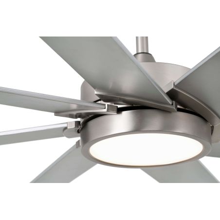 FARO Century Deckenventilator Grau / Silber (35 Watt)