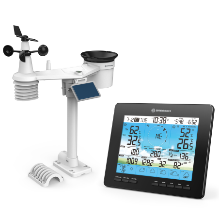 BRESSER 4CAST PRO 7-in-1 solar WLAN-Wetterstation