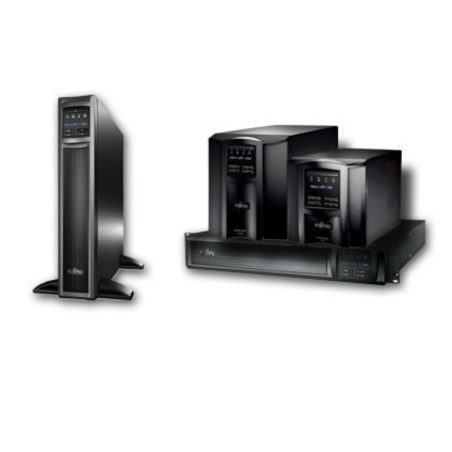 FUJITSU Smart-UPS S26361-F4542-L150, Schwarz