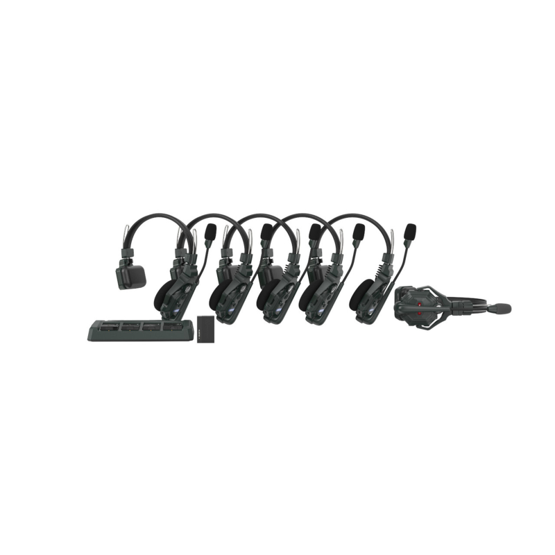 HOLLYLAND Solidcom C1 - 6S Full Duplex Wireless Intercom System, Over-ear Mono-Headset Schwarz HOLLYLAND Solidcom C1 - 6S Full Duplex Wireless Intercom System, Over-ear Mono-Headset Schwarz