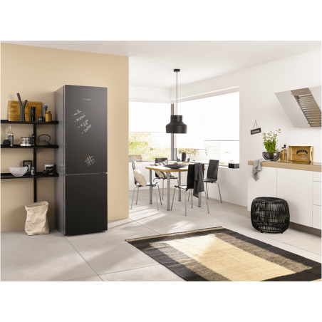 MIELE KFN 29233 D BB Kühlgefrierkombination (D, 203,31 kWh, 2010 mm hoch, Blackboard Edition)