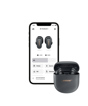 BOSE QuietComfort Earbuds II True Wireless, In-ear Kopfhörer Bluetooth Eclipse Grey