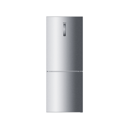 HAIER C3FE844CGJ Kühl-Gefrierkombination (D, 190,5 cm hoch, Silber)